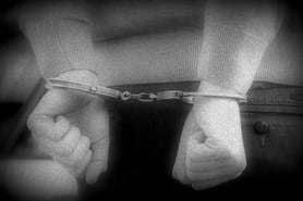 arrested