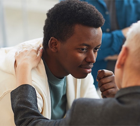 person seeking treatment for opioid dependence