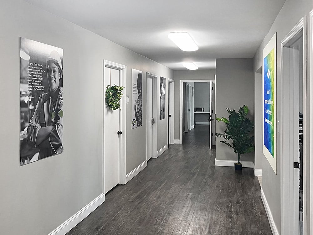 Louisville Middletown KY drug rehab treatment center hall