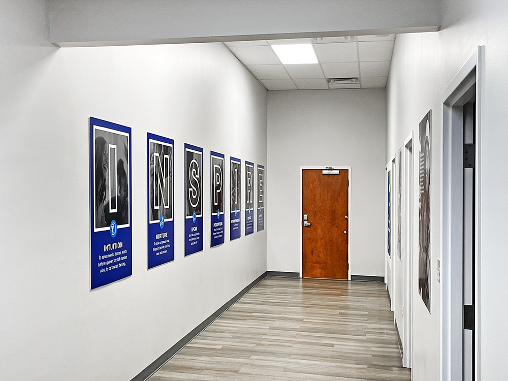 Louisville KY drug rehab treatment center hallway