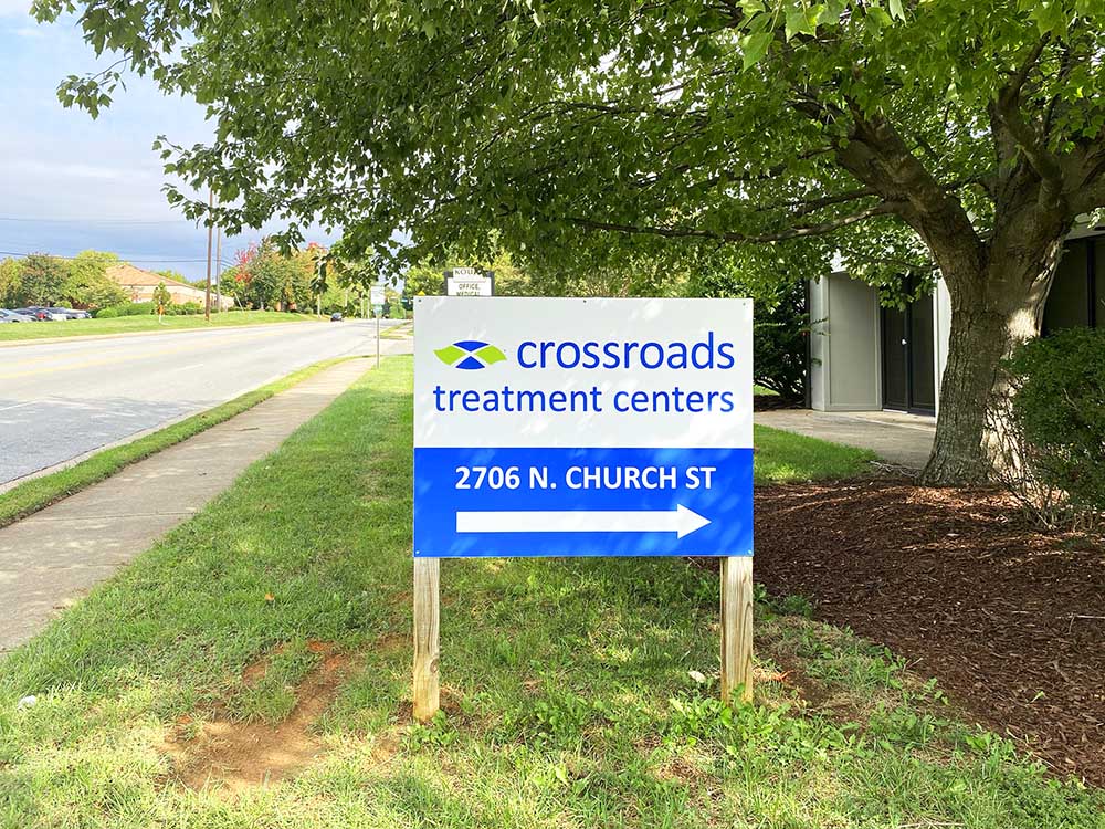 exterior of suboxone and methadone clinic in Greensboro NC