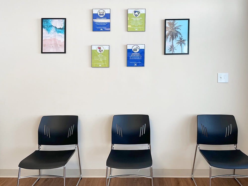 Rio Grande NJ drug rehab treatment center seating area