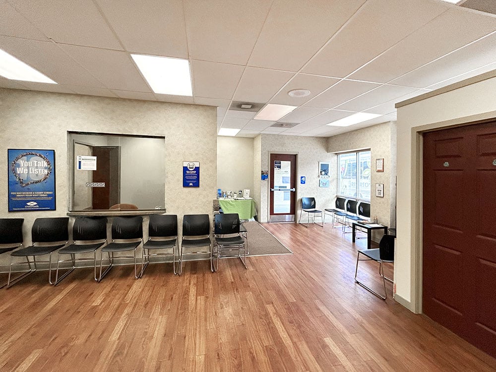 Allentown drug rehab treatment center waiting area
