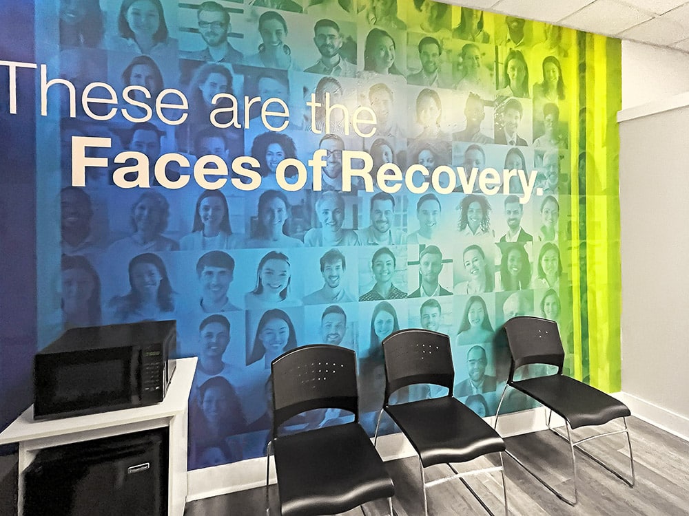 Bellevue PA drug rehab treatment center seating