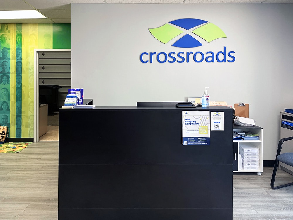 Bridgeville PA drug rehab treatment center reception desk