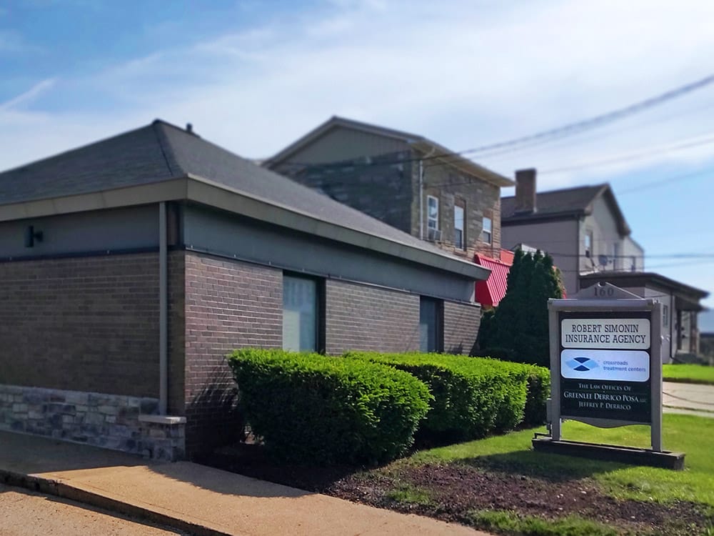 Canonsburg PA drug rehab treatment center exterior sign