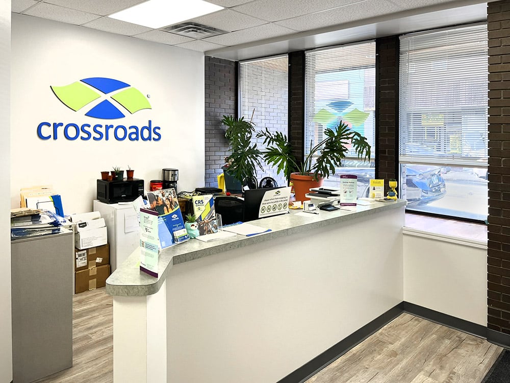 Charleroi PA drug rehab treatment center reception desk