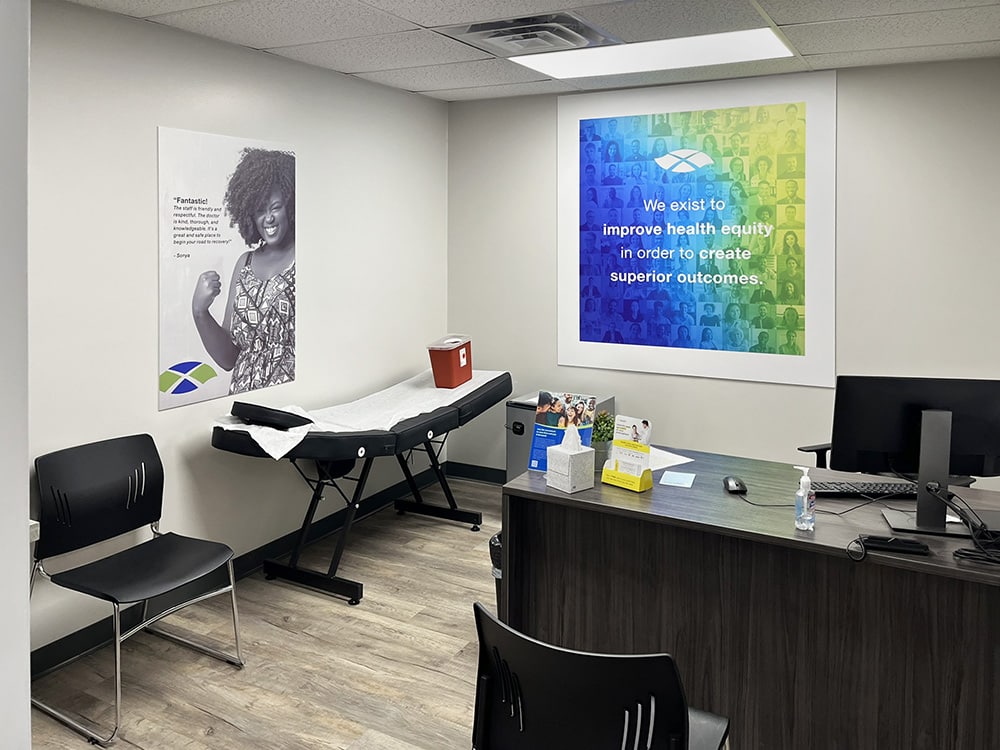 Charleroi PA drug rehab treatment center treatment room