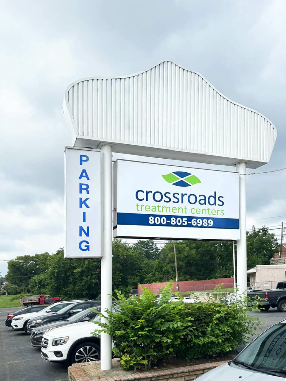 Chester PA drug rehab treatment center exterior sign