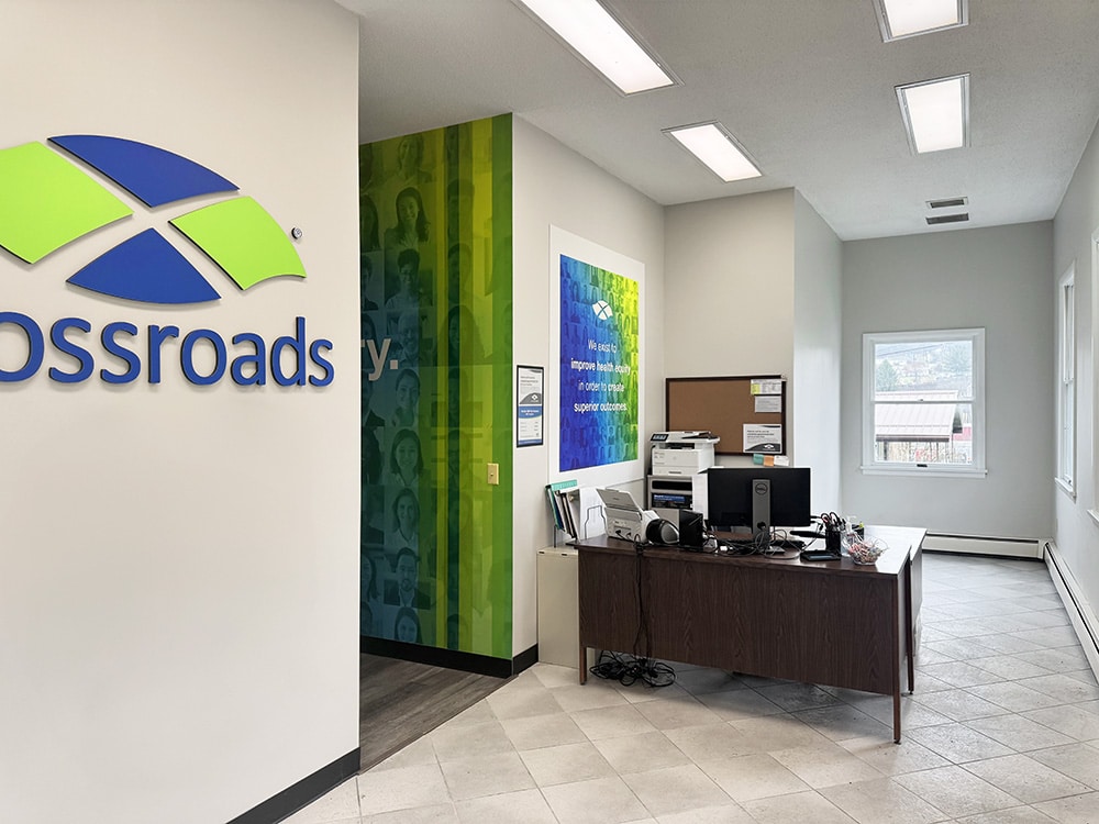 reception desk at suboxone clinic in Clarion PA for drug rehab treatment