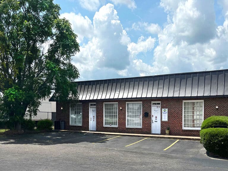 exterior of methadone clinic in Columbia SC for drug rehab treatment