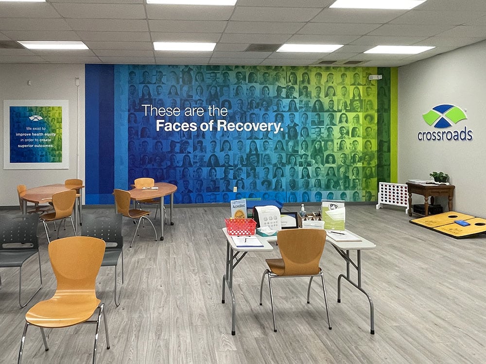 waiting area of suboxone and methadone clinic in Hartsville SC