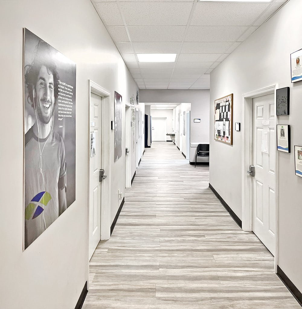 Seneca drug rehab treatment center hallway