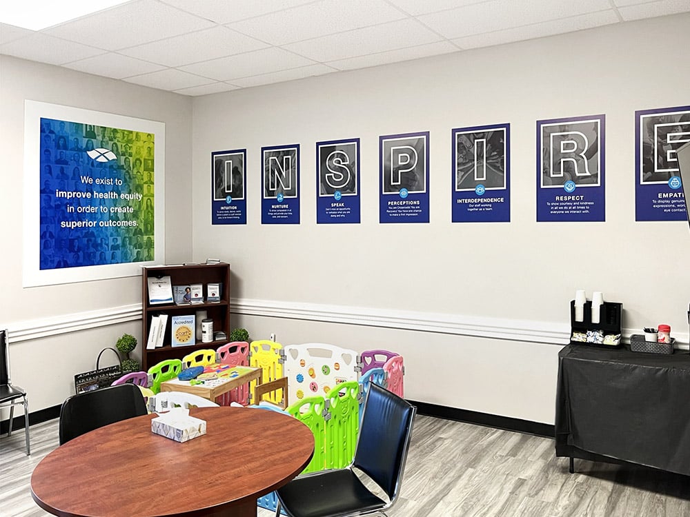 Seneca drug rehab treatment center waiting room