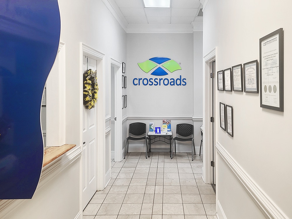 Danville VA drug rehab treatment center hallway