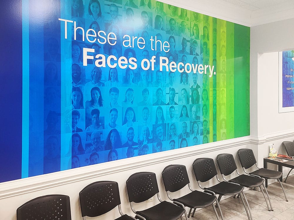 Danville VA drug rehab treatment center seating area