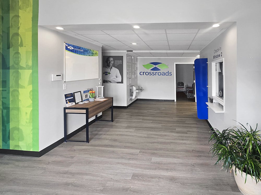reception of drug rehab treatment center