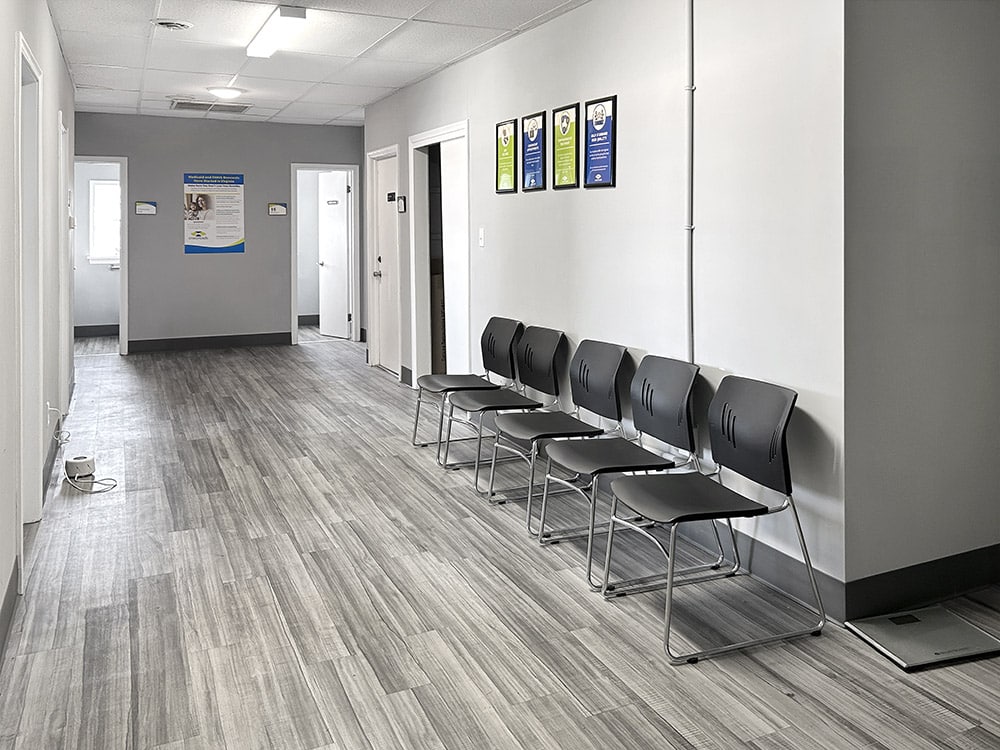 seating area of suboxone clinic in Richmond VA for drug rehab treatment