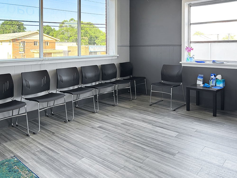 seating area of suboxone clinic in Richmond VA for drug rehab treatment